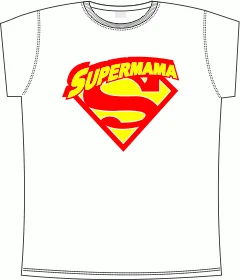 supermama hero white 